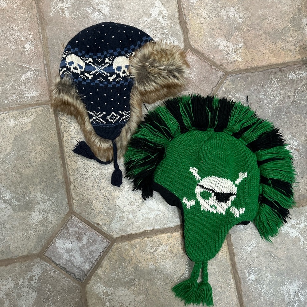 Baby Gap M/L Skull winter hats